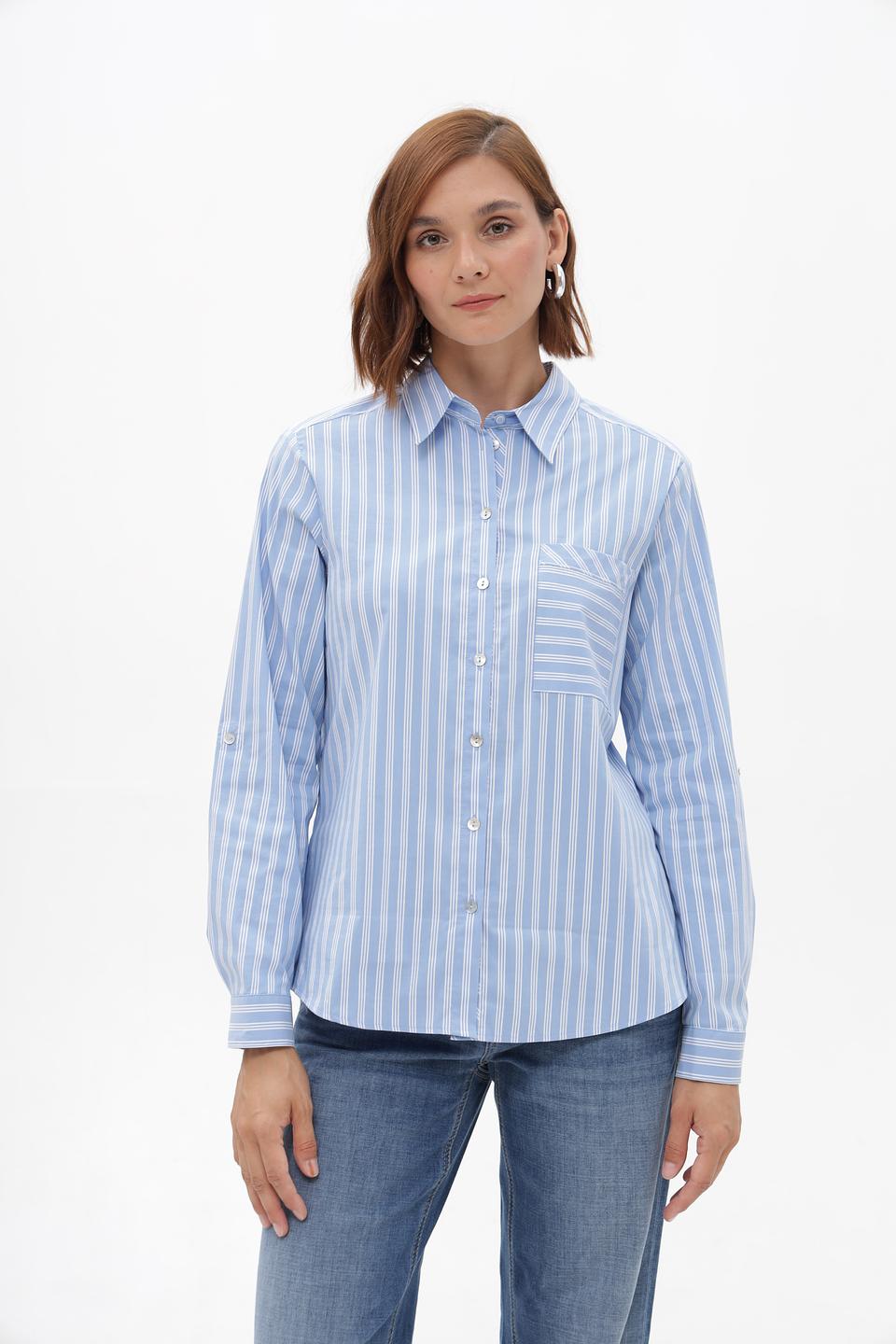 Блузка Bianca в полоску