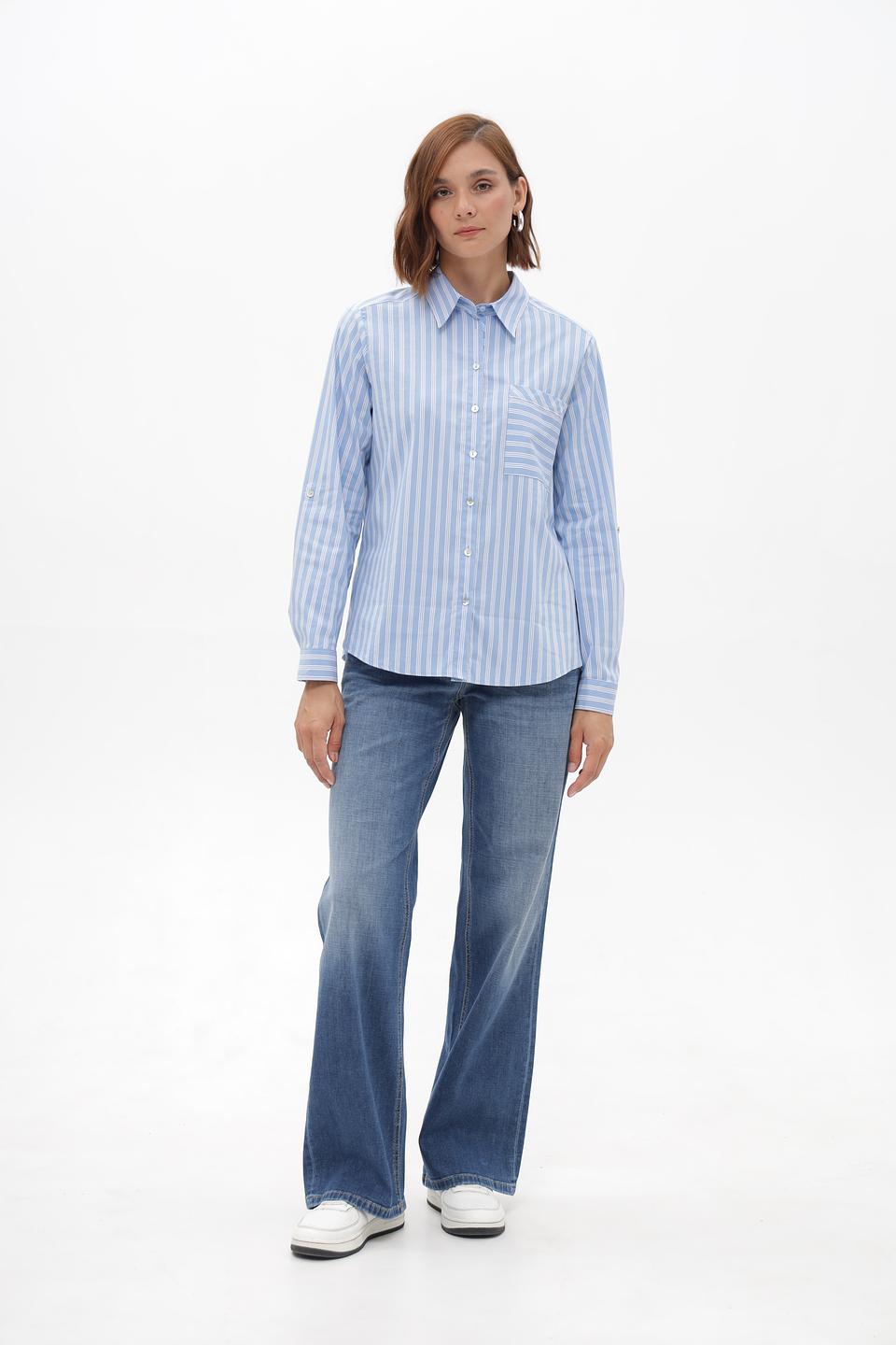 Блузка Bianca в полоску