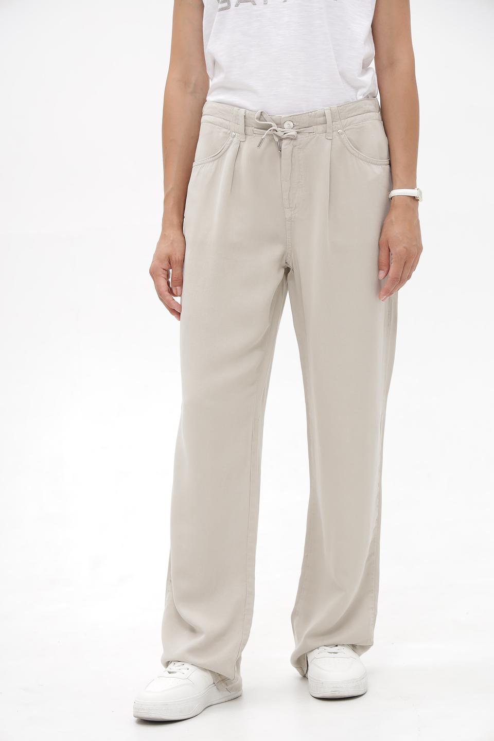 Брюки Monari бежевые с завязками