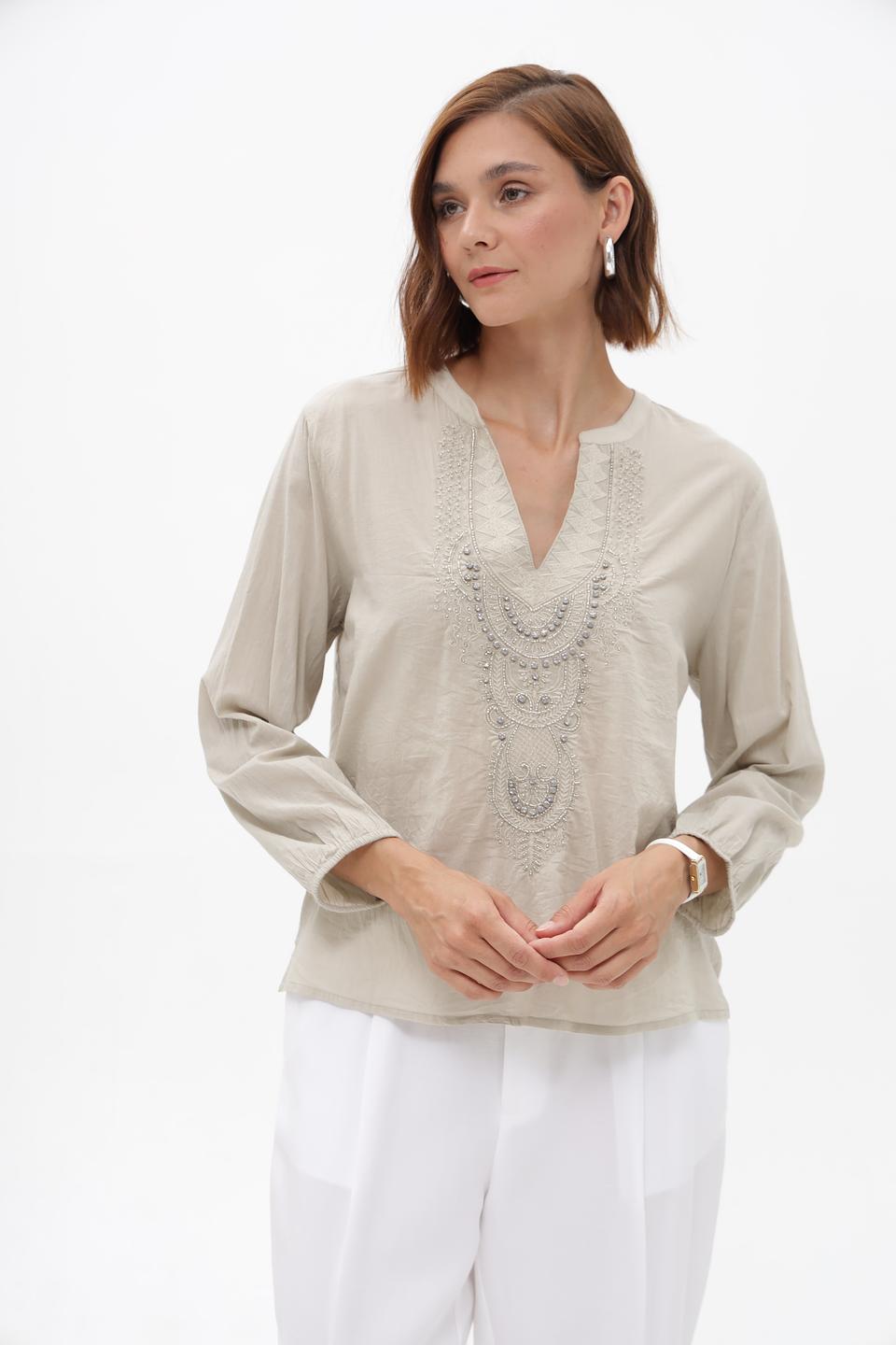 Блузка Monari с вышивкой