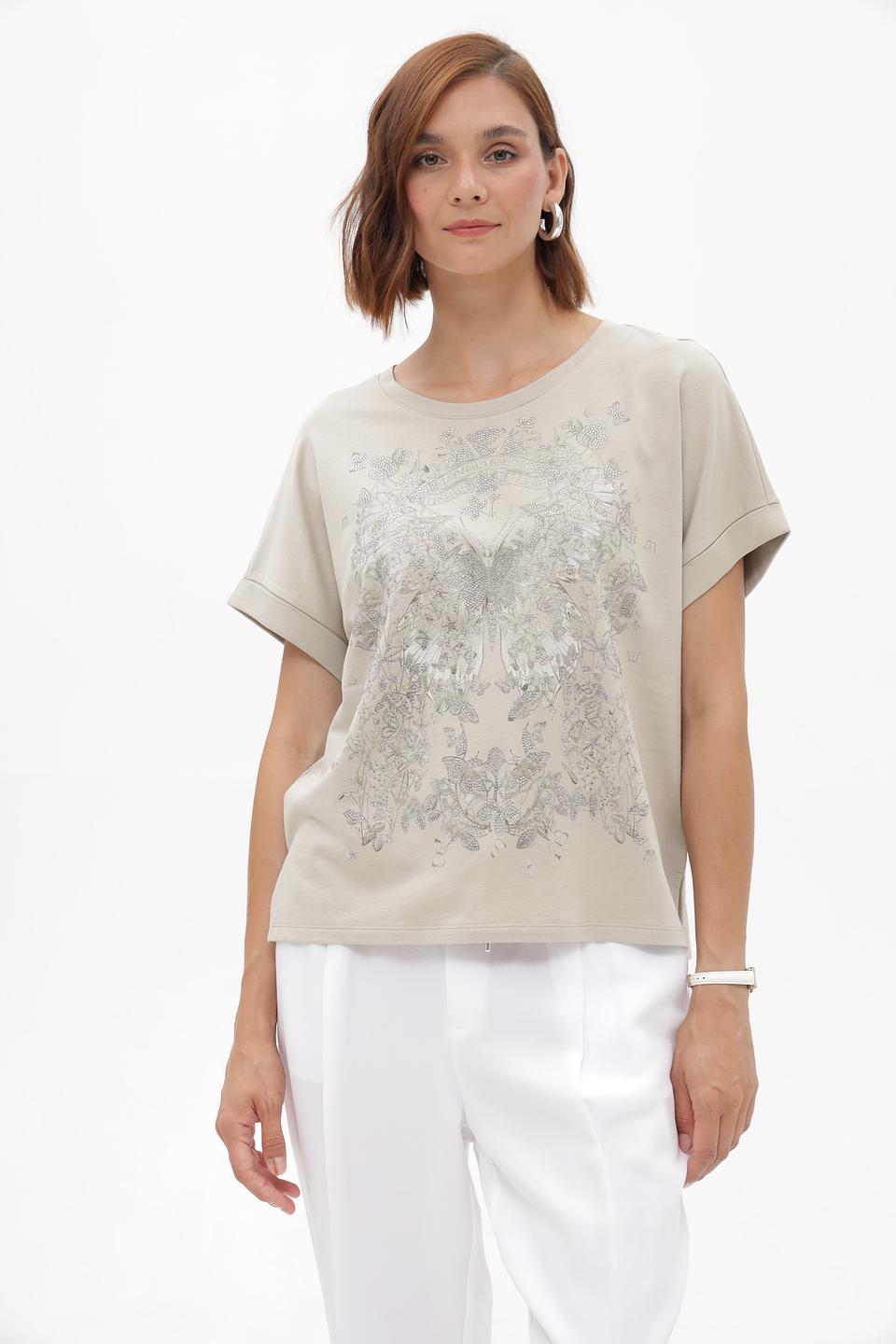 Футболка Monari с принтом