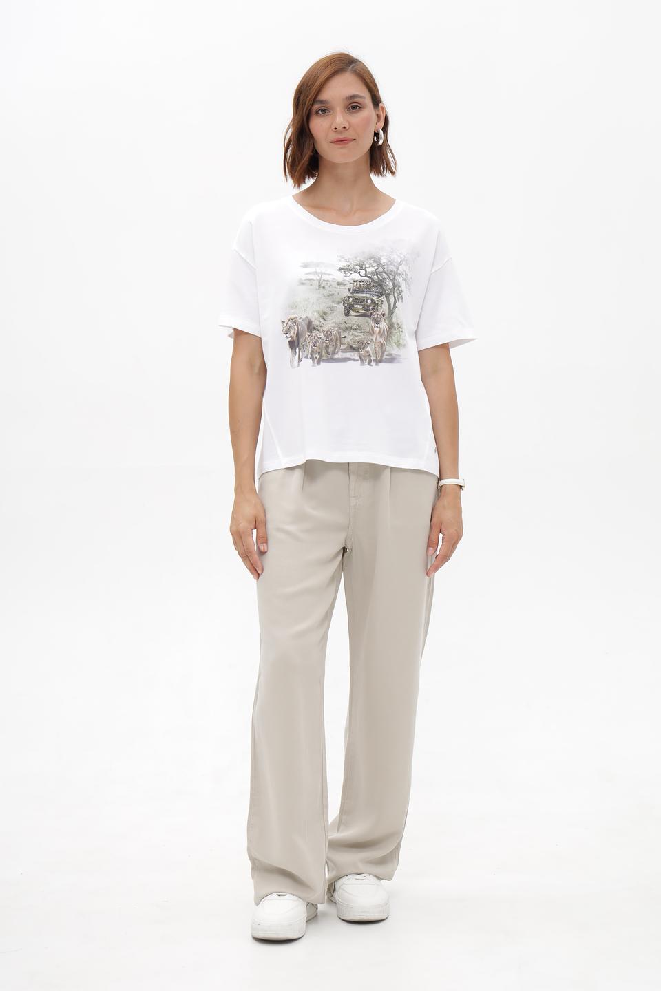 Футболка Monari с принтом сафари