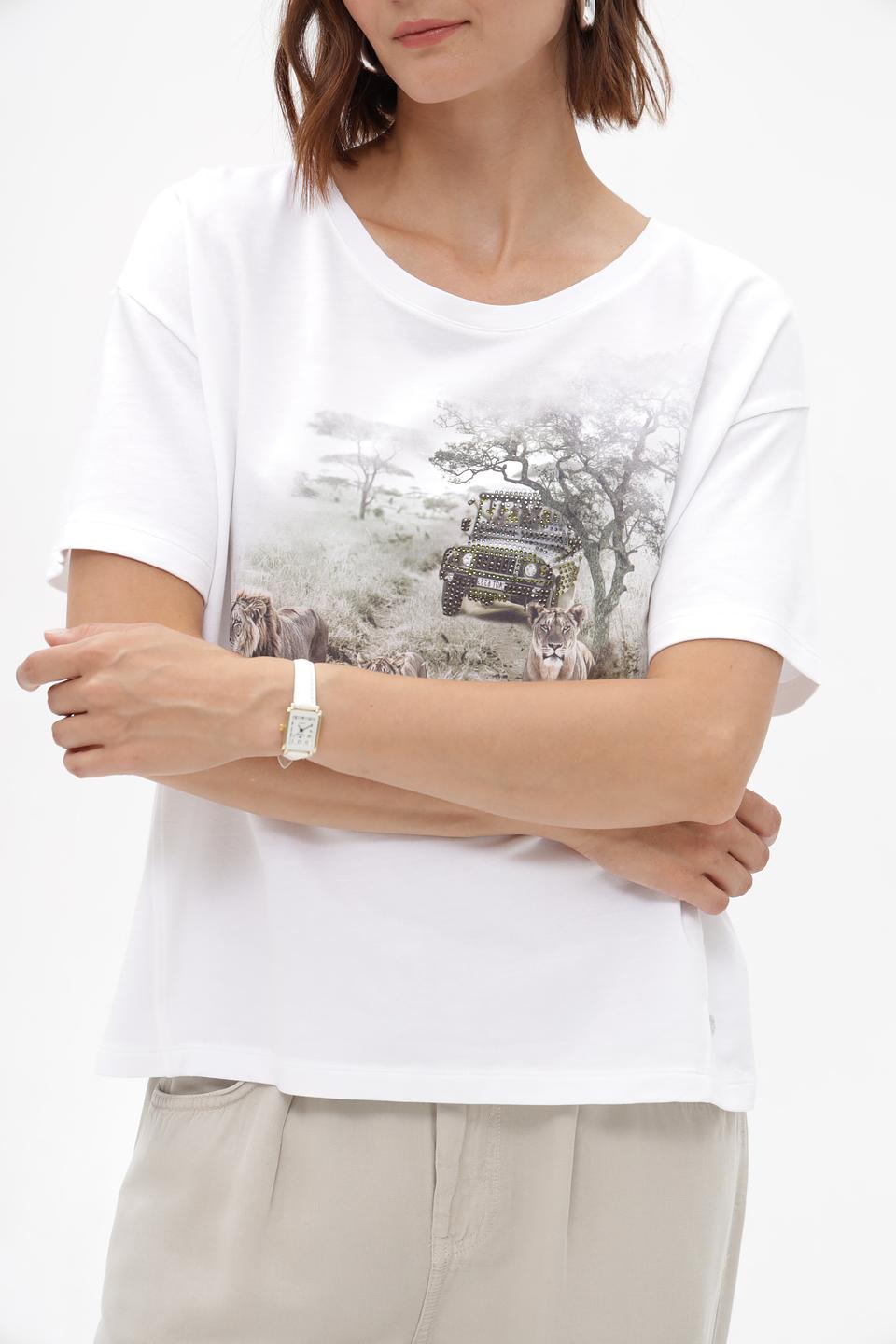 Футболка Monari с принтом сафари