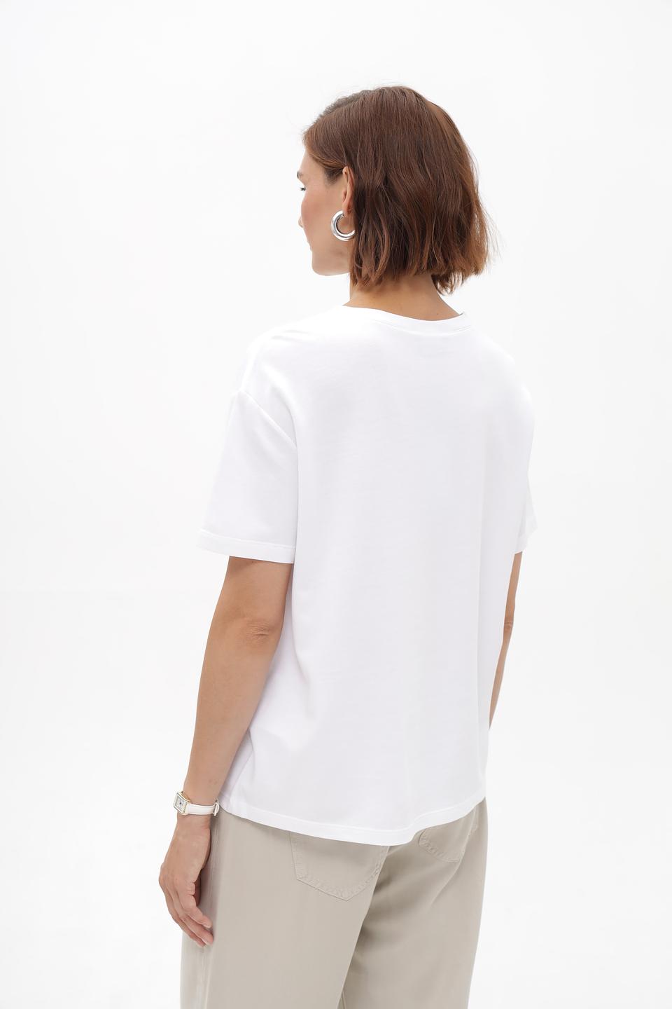 Футболка Monari с тропическим принтом