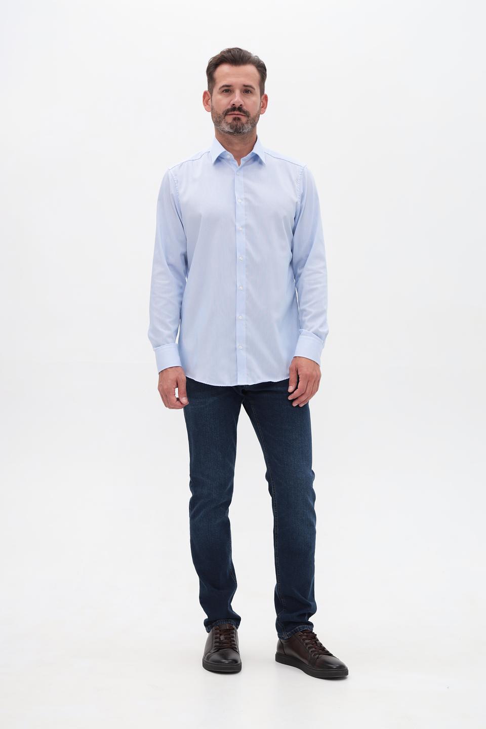 Рубашка Venti men голубая