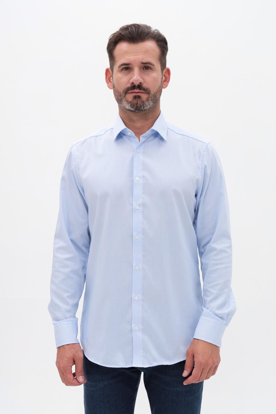 Рубашка Venti men голубая