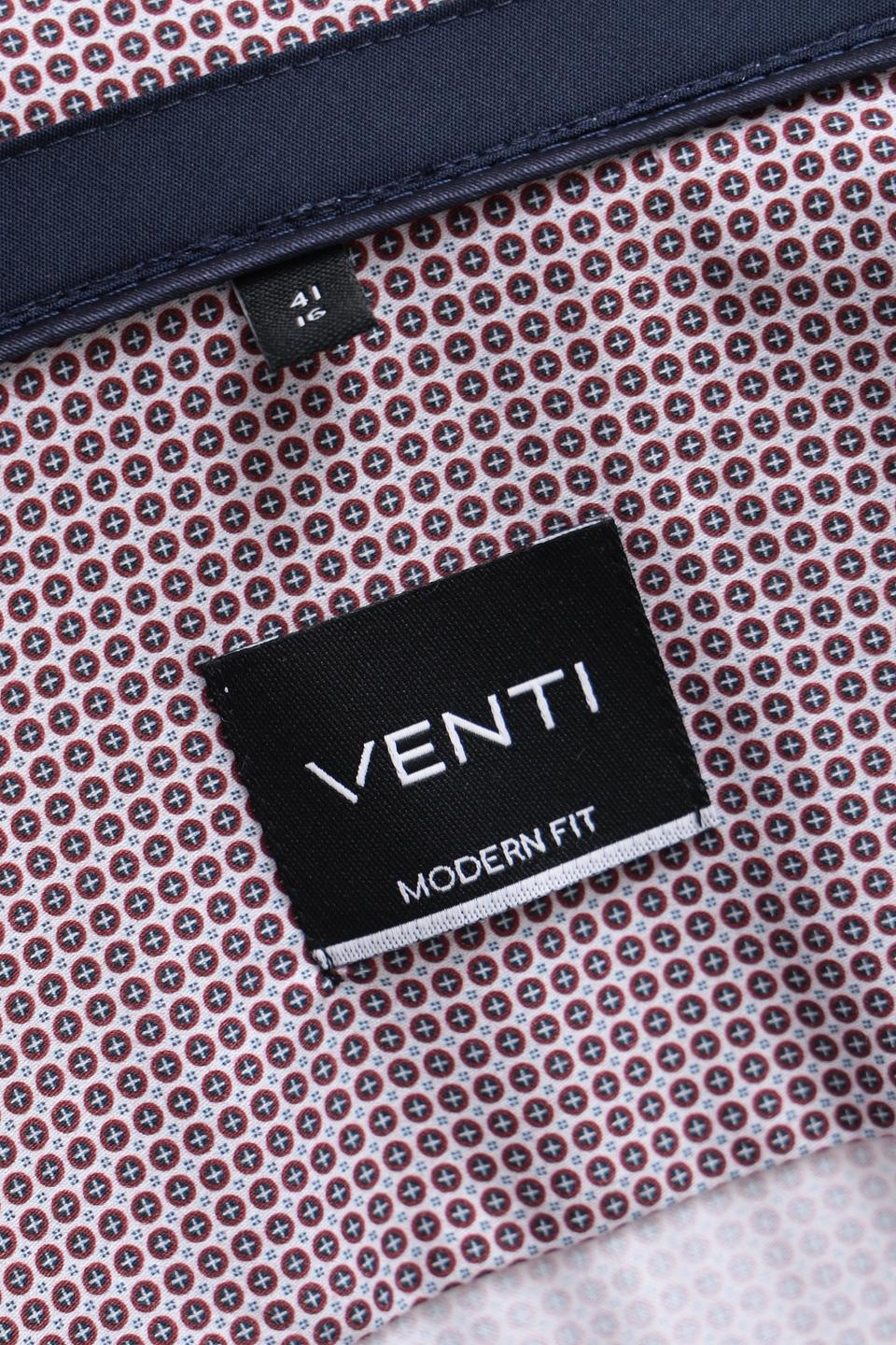 Рубашка Venti в клетку серая