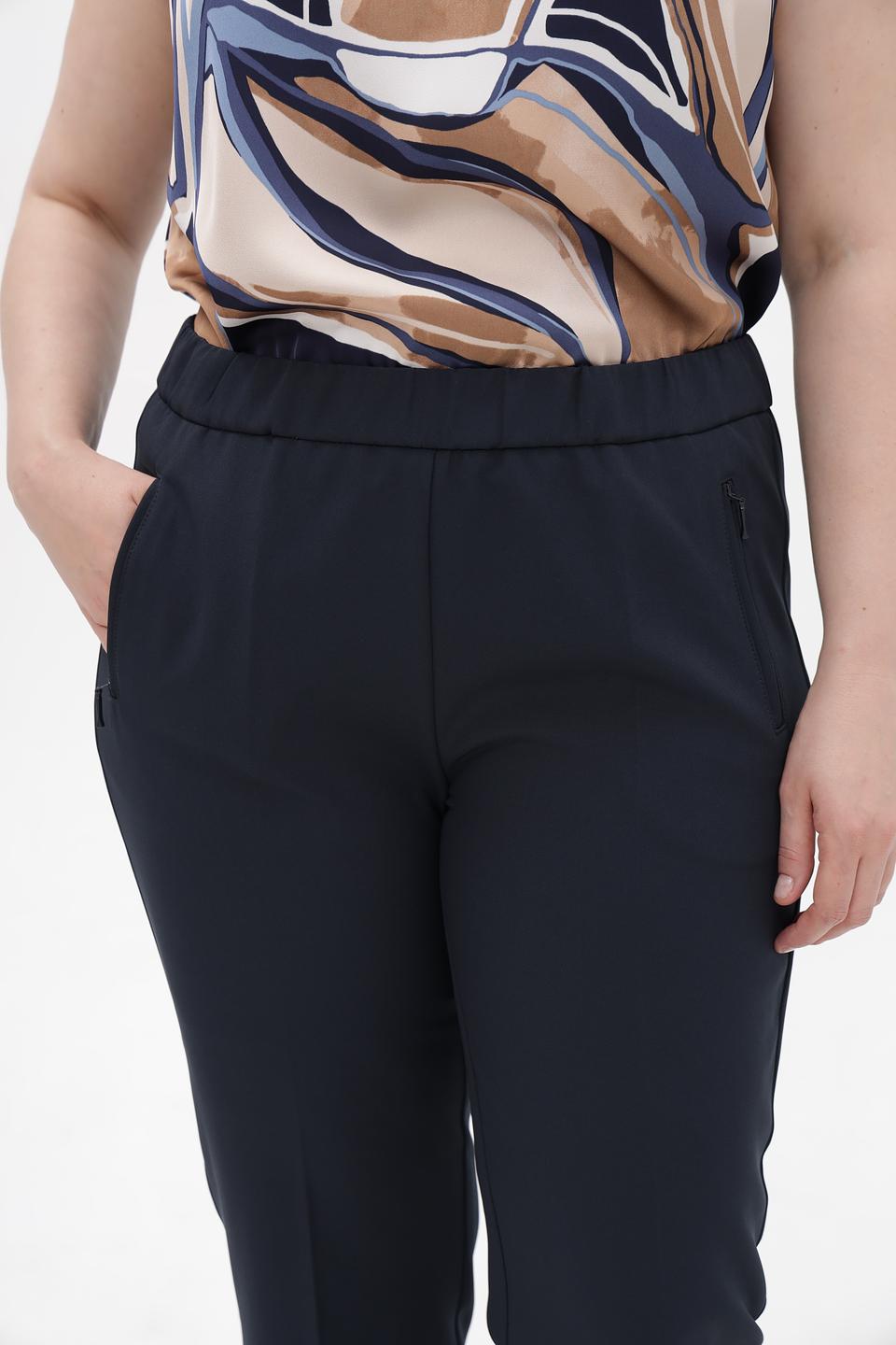 Брюки классические Anna Montana темно-синие