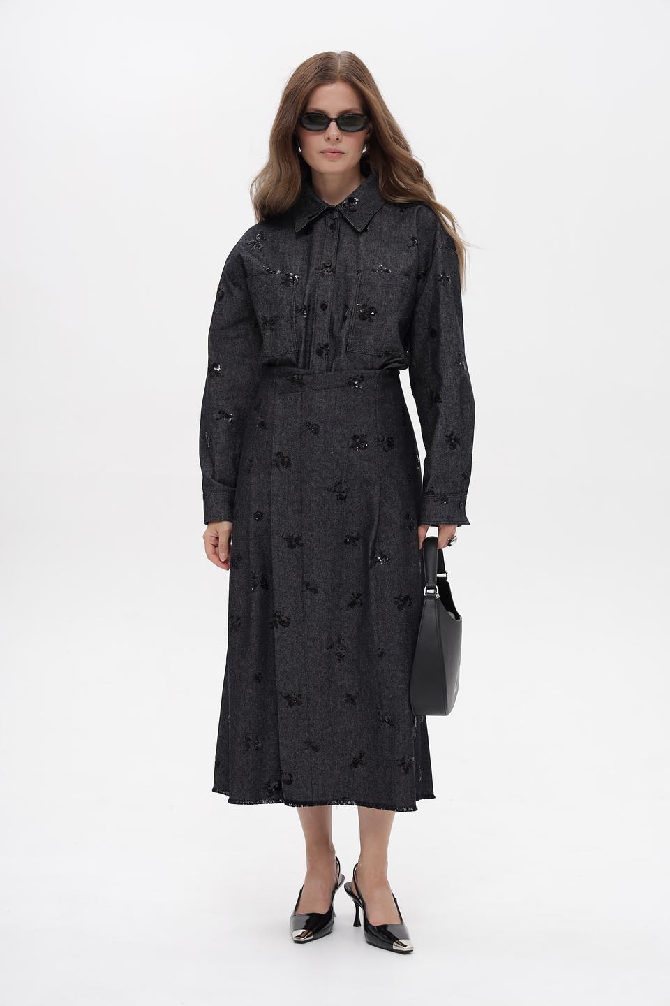 Юбка Luisa Cerano с вышивкой