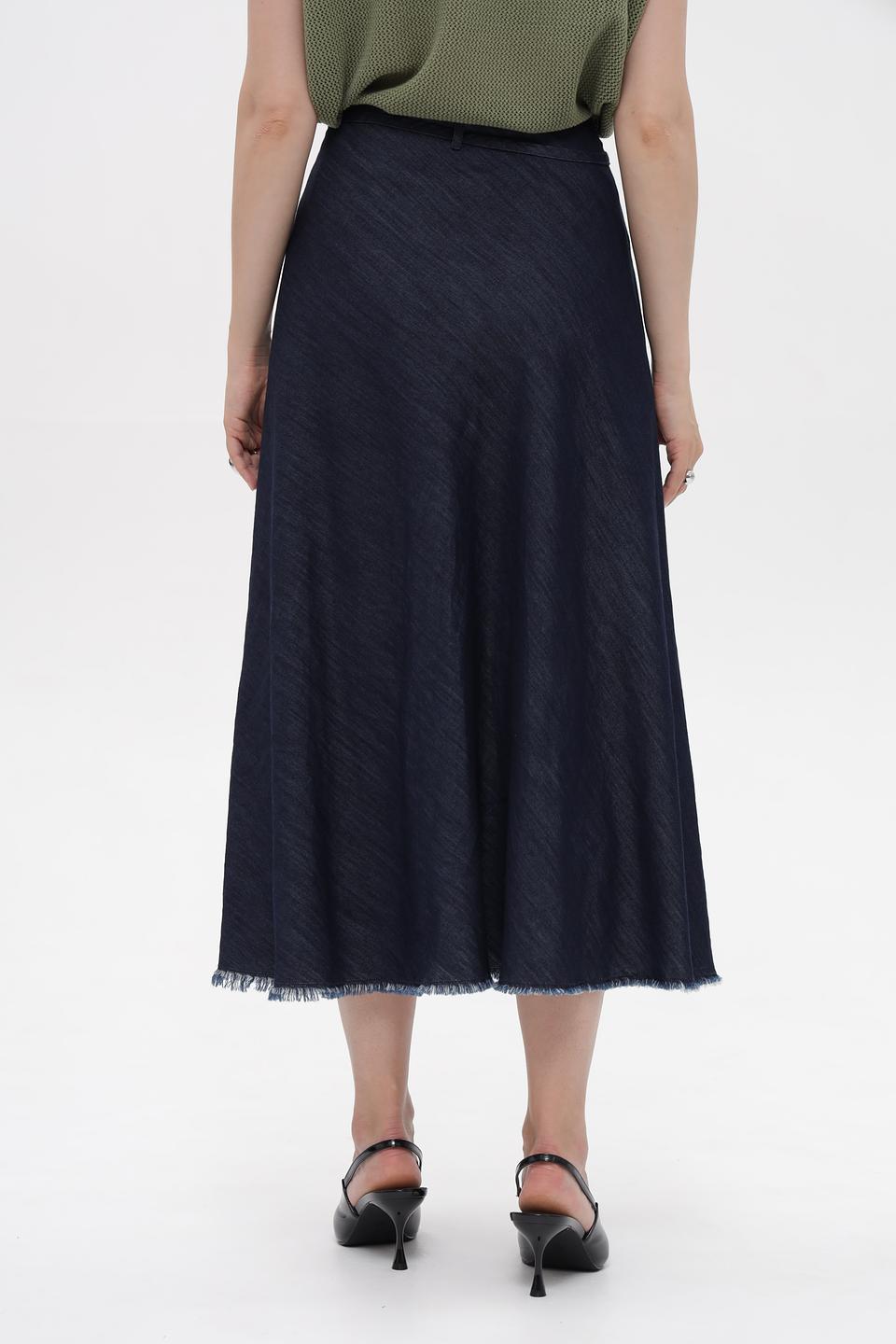 Юбка Luisa Cerano джинсовая с запахом