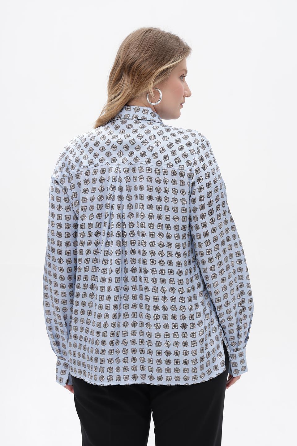 Блузка Margittes с принтом