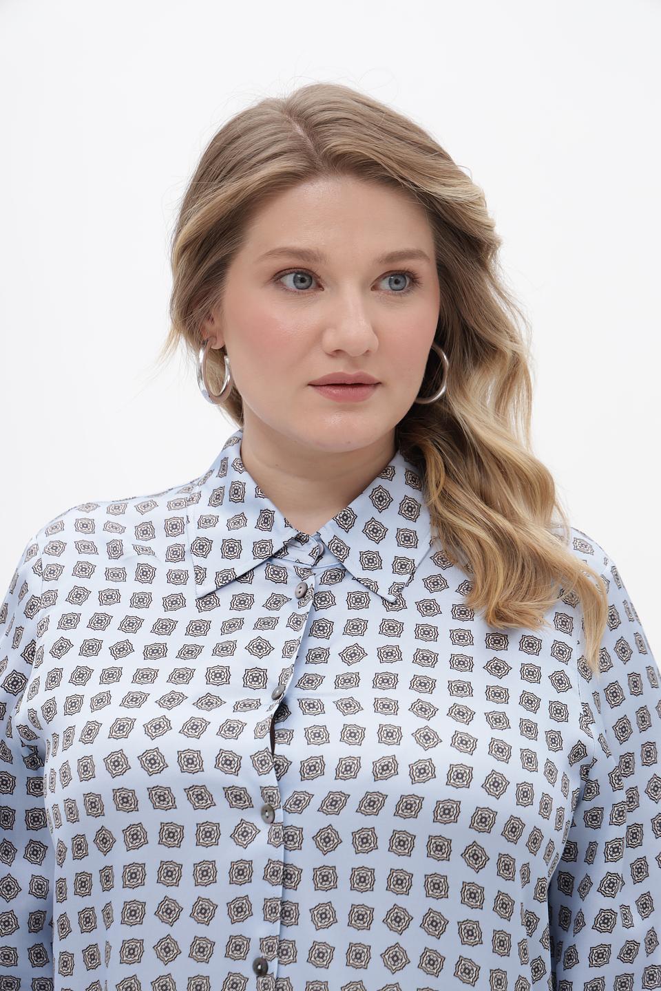 Блузка Margittes с принтом