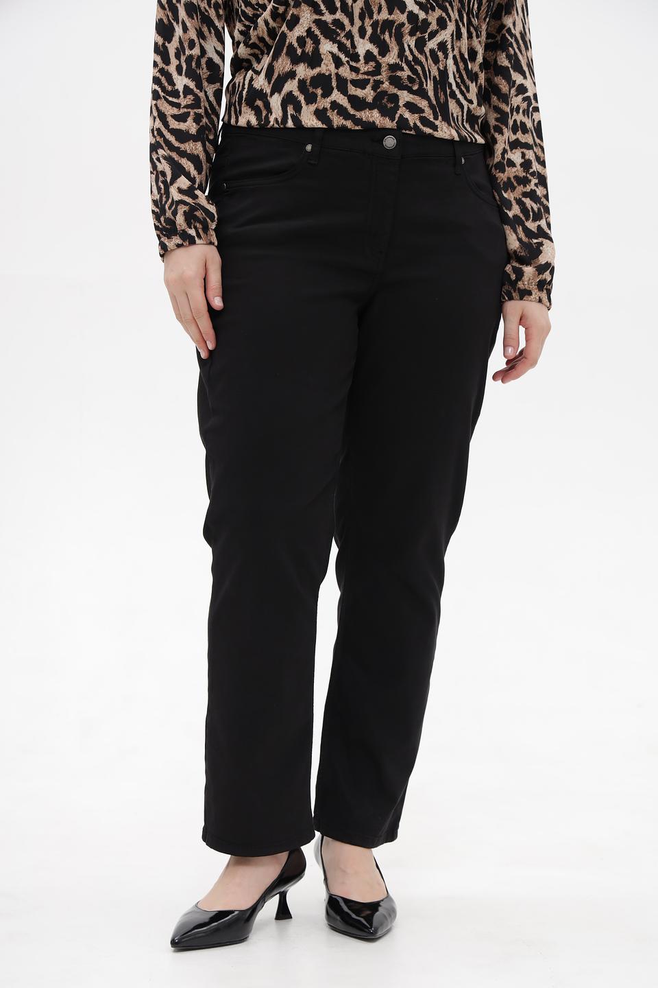 Джинсы классические Doris Streich чёрные