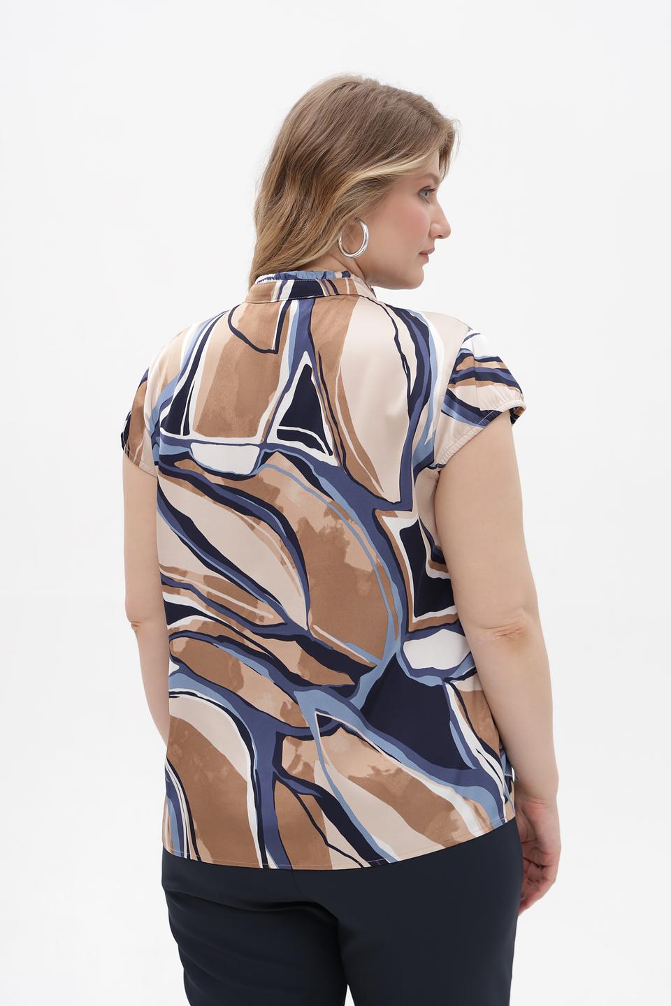 Блузка Betty and Co с абстрактным принтом