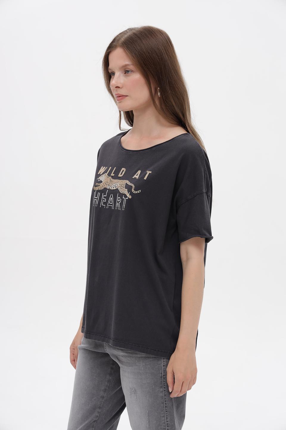 Футболка Oui Wild at Heart