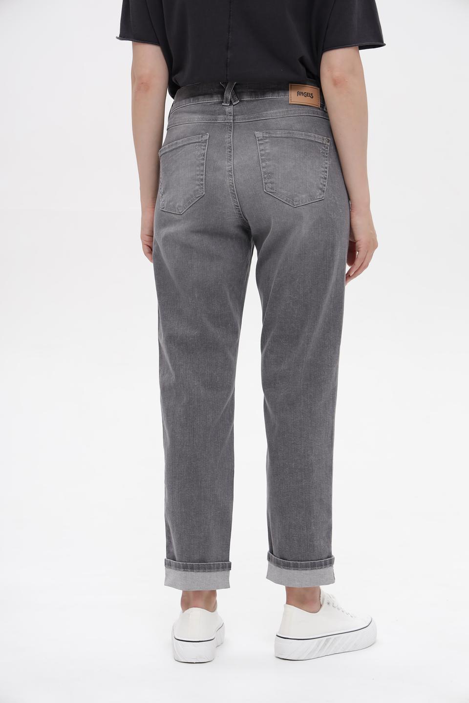 Джинсы Angels серые с потертостями