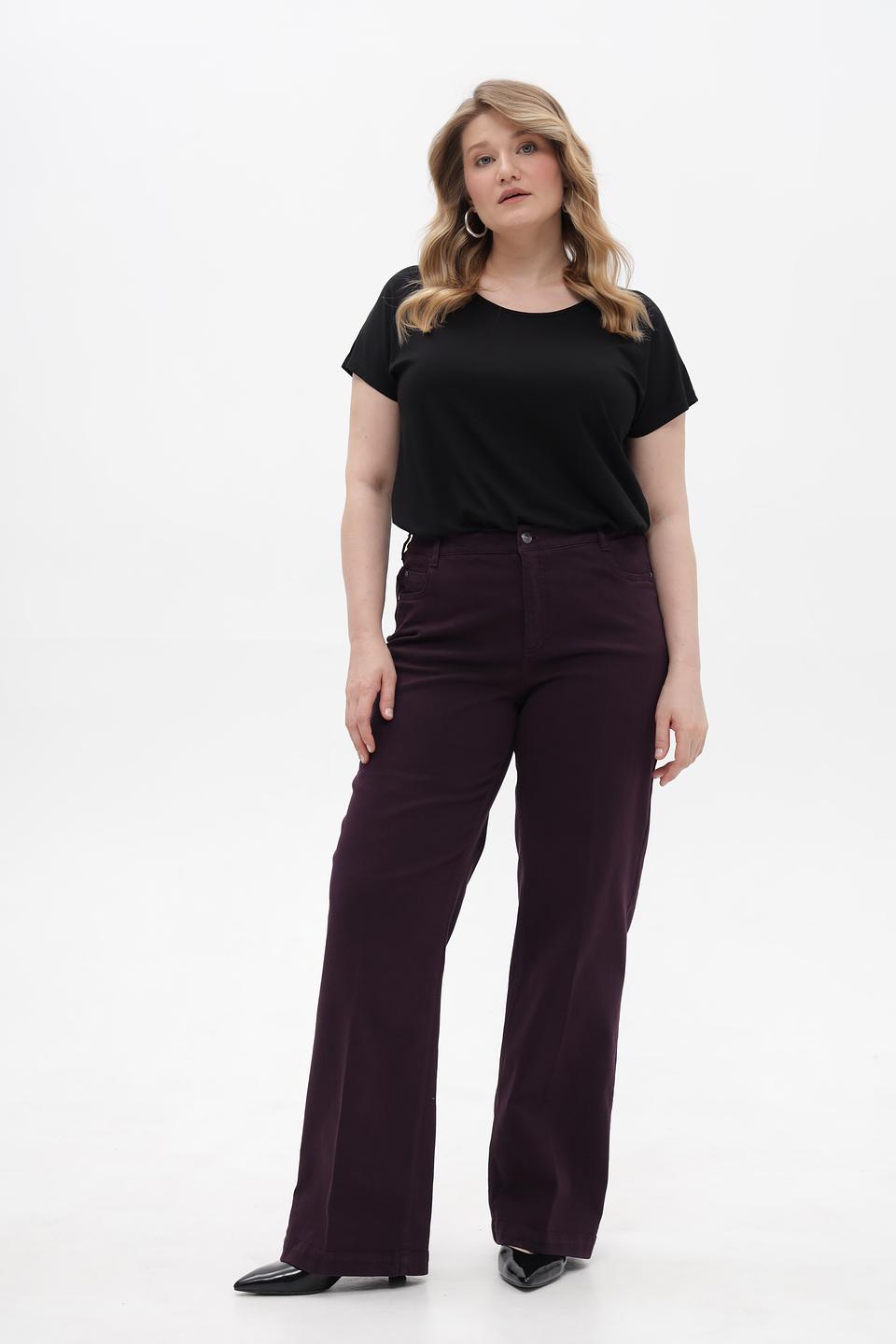 Брюки Gardeur баклажан