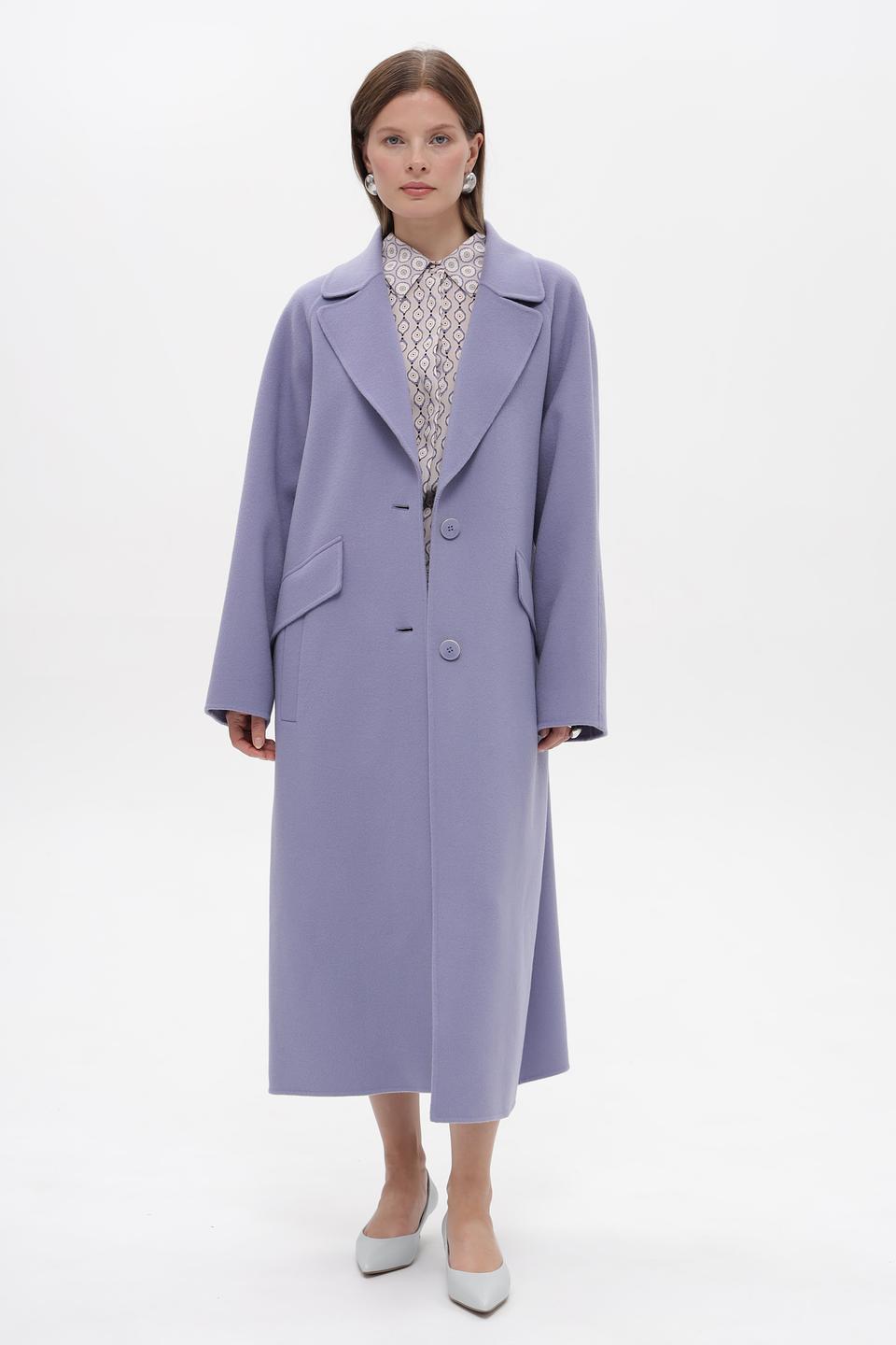 Пальто Marc Cain лавандовое