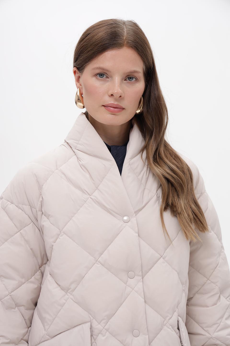 Куртка Marc Cain стеганая бежевая