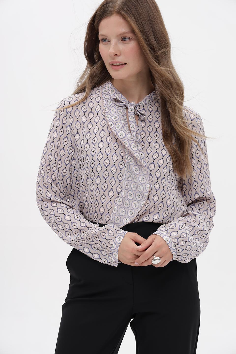 Блузка Marc Cain Collections с принтом