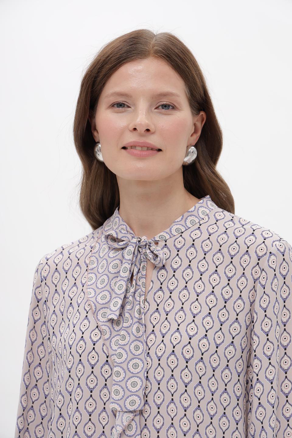 Блузка Marc Cain Collections с принтом