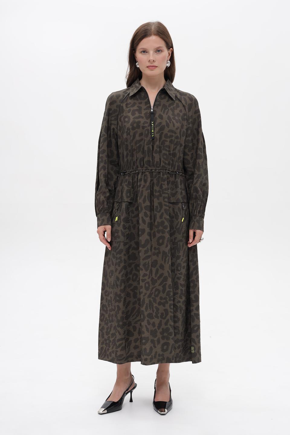 Платье Marc Cain Sports леопард