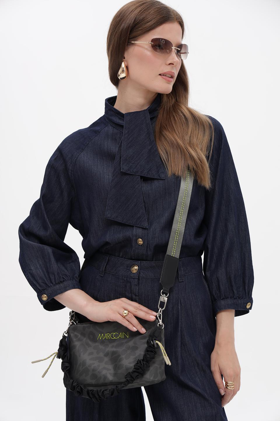 Сумка Marc Cain с леопардовым принтом