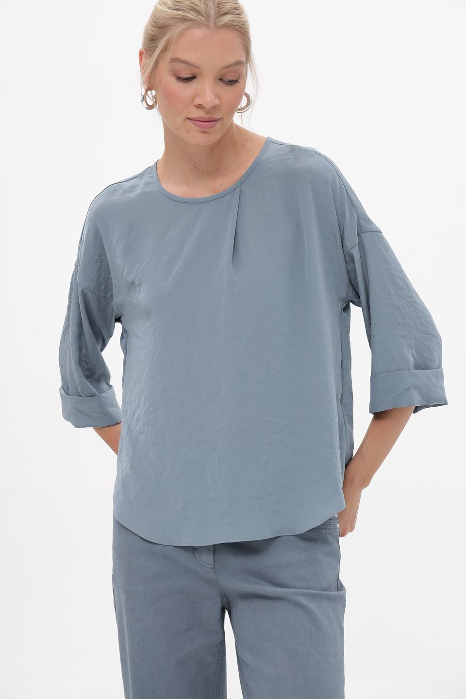 Блузка Luisa Cerano голубая