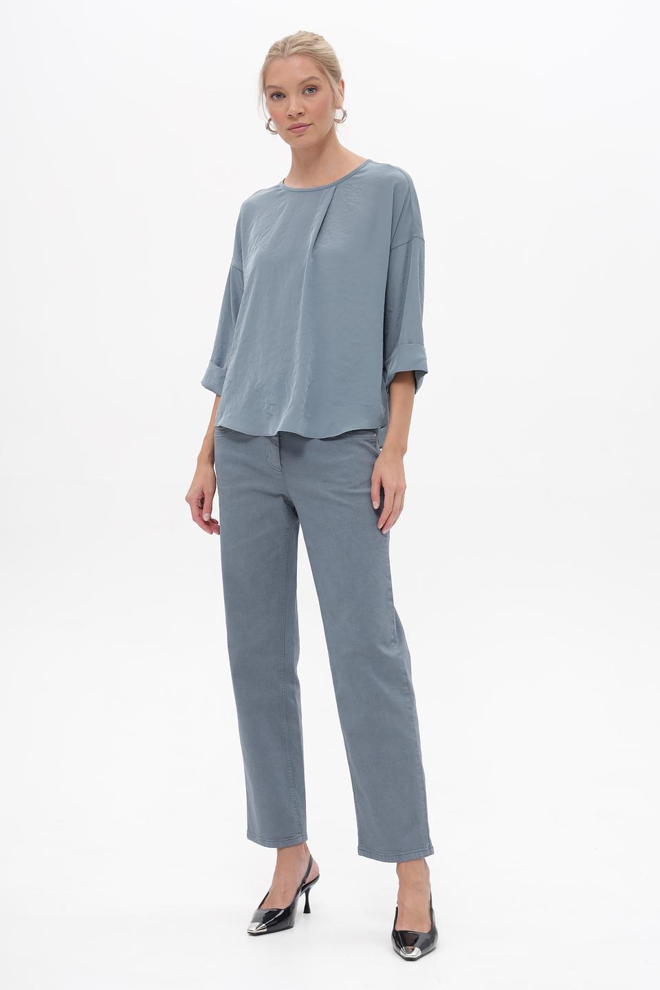 Блузка Luisa Cerano голубая