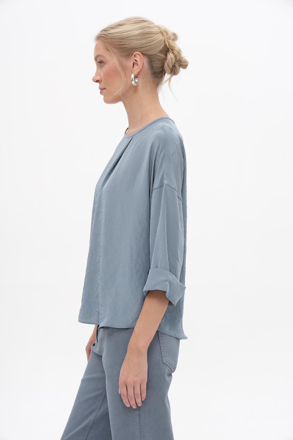 Блузка Luisa Cerano голубая