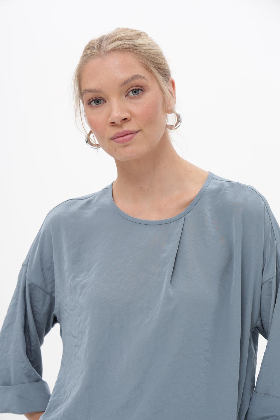 Блузка Luisa Cerano голубая