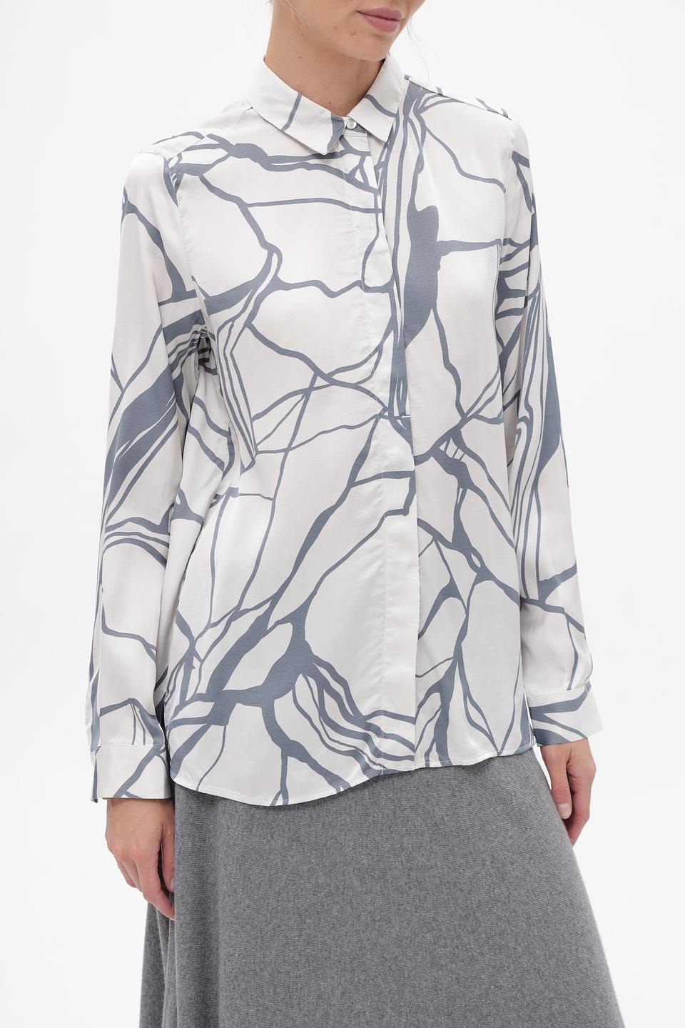Блузка Bugatti с абстрактным рисунком