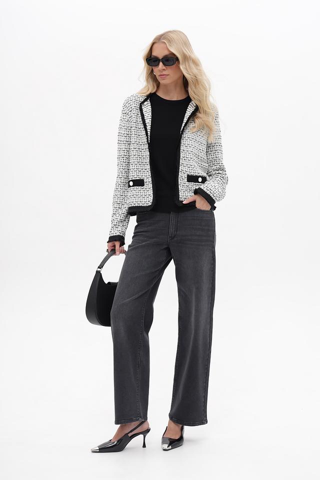 Джинсы Betty and Co серые прямые