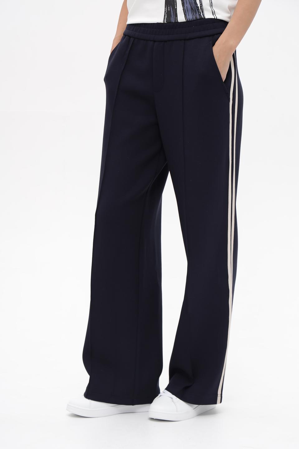 Брюки клёш Oui с полосками