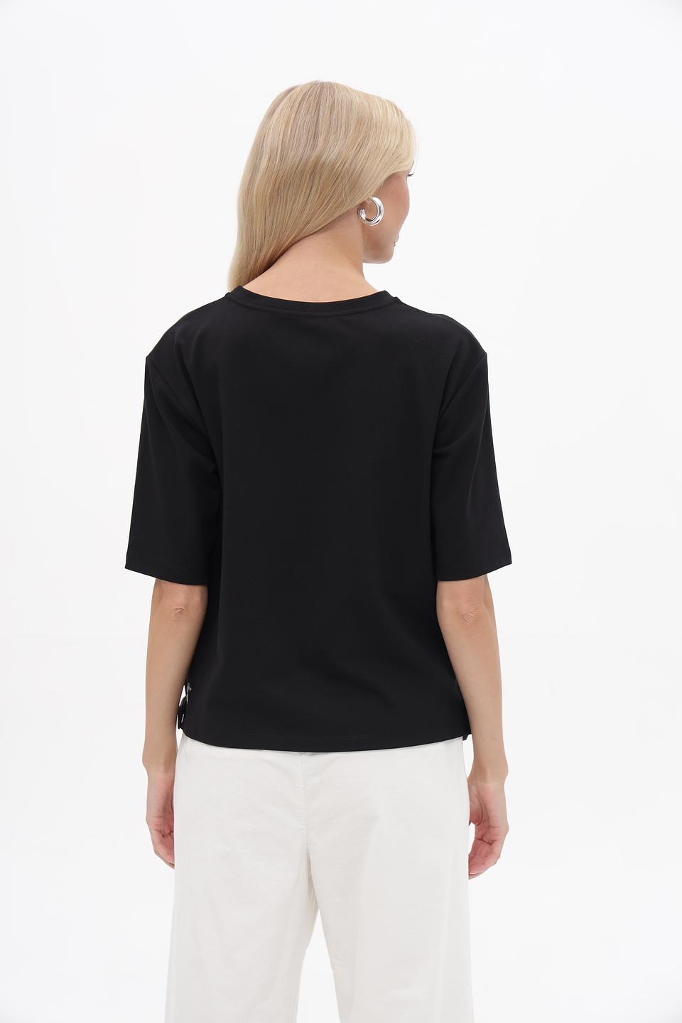 Пуловер Marc Cain с отделкой