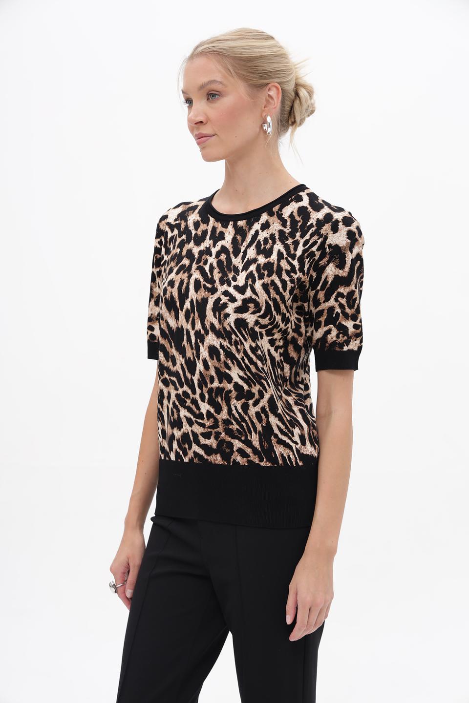 Пуловер Betty Barclay с леопардовым принтом