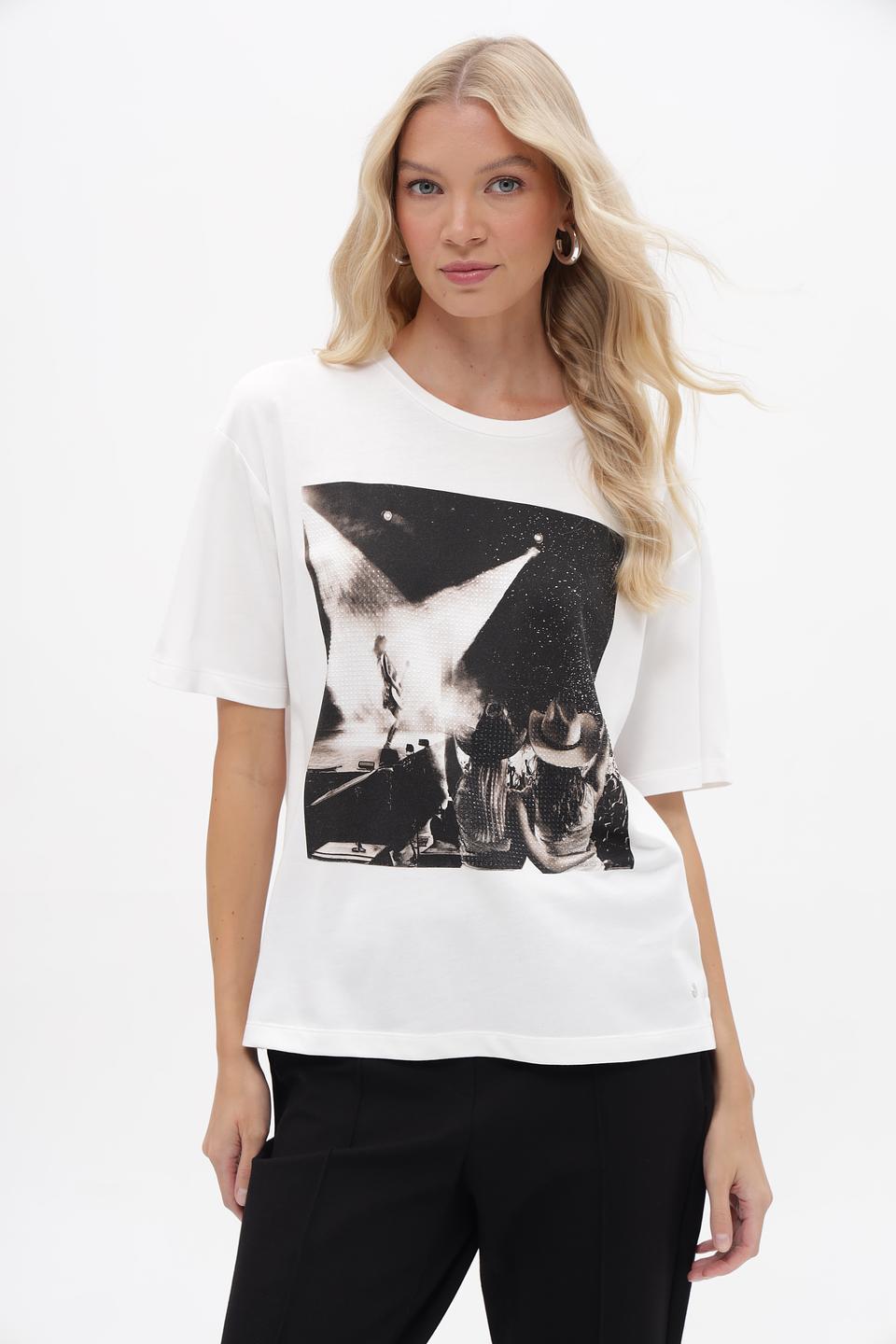 Футболка Monari с принтом