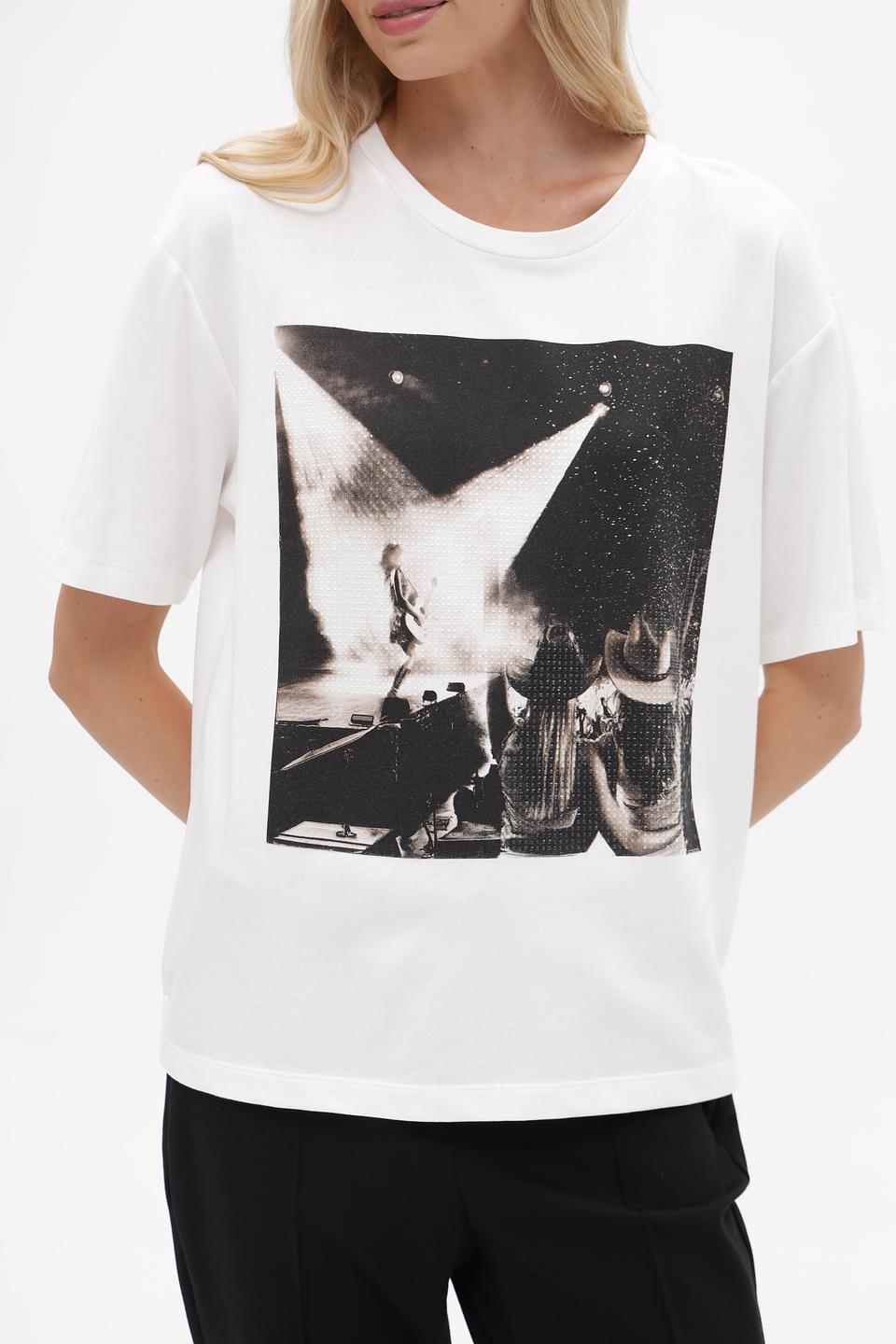 Футболка Monari с принтом