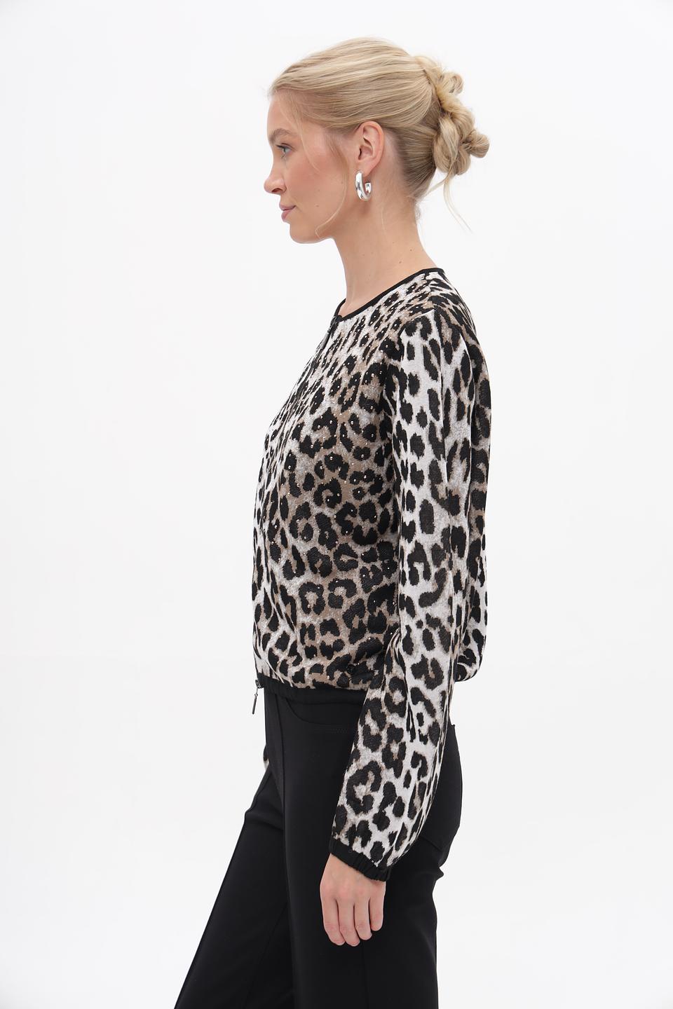 Жакет Monari с леопардовым принтом