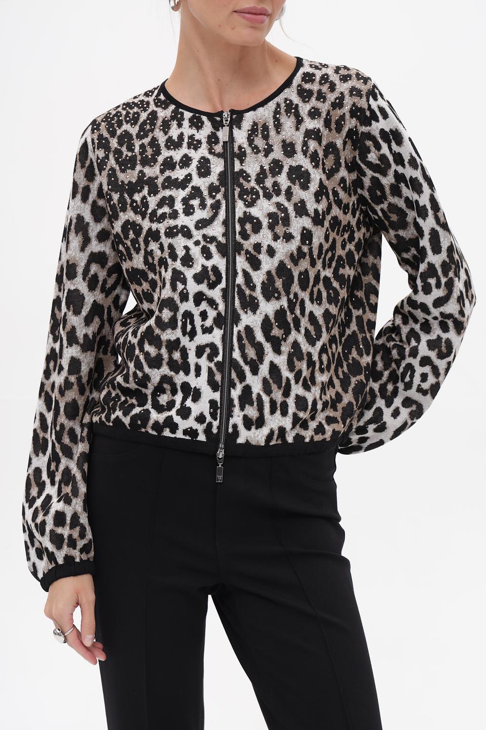 Жакет Monari с леопардовым принтом