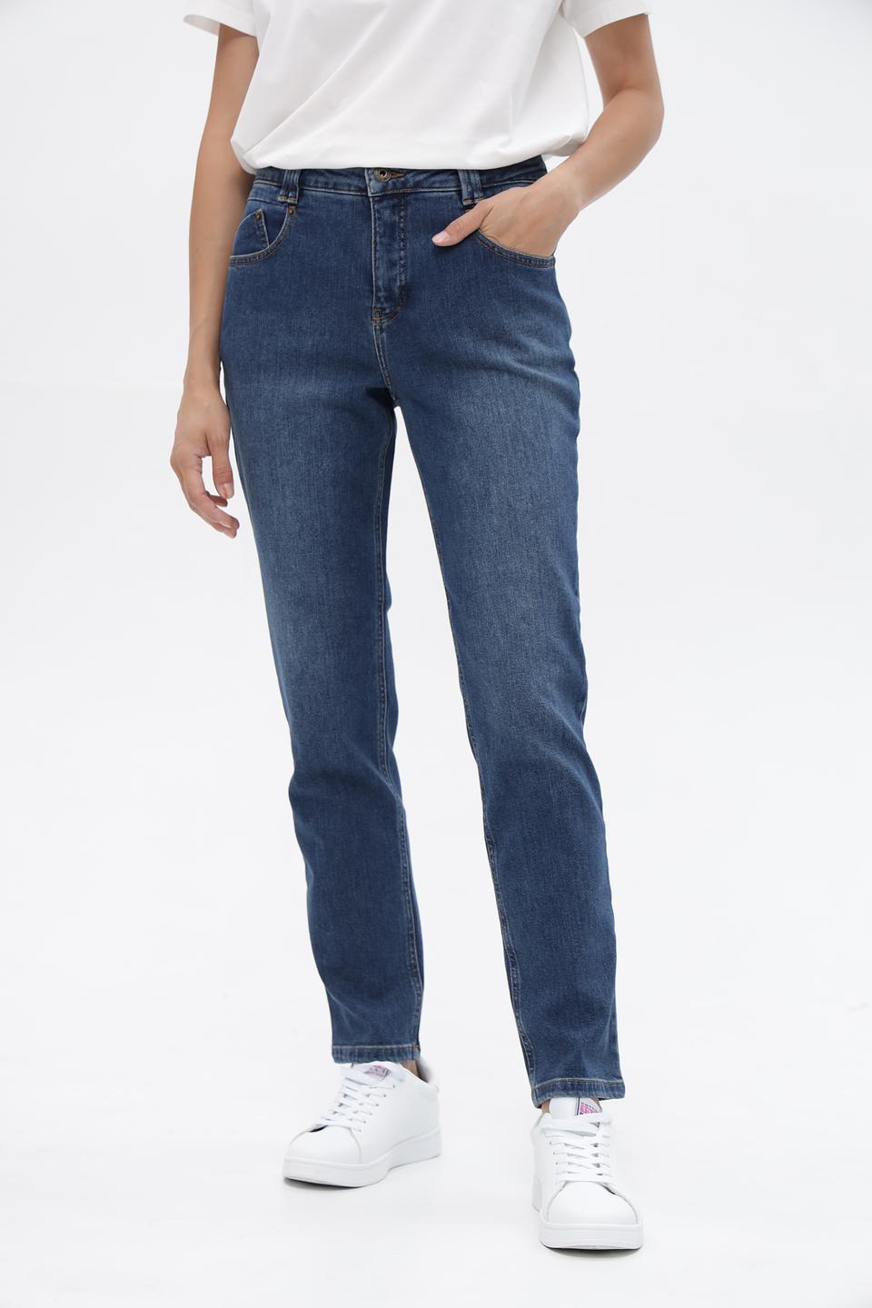 Джинсы прямые Marc Aurel синие