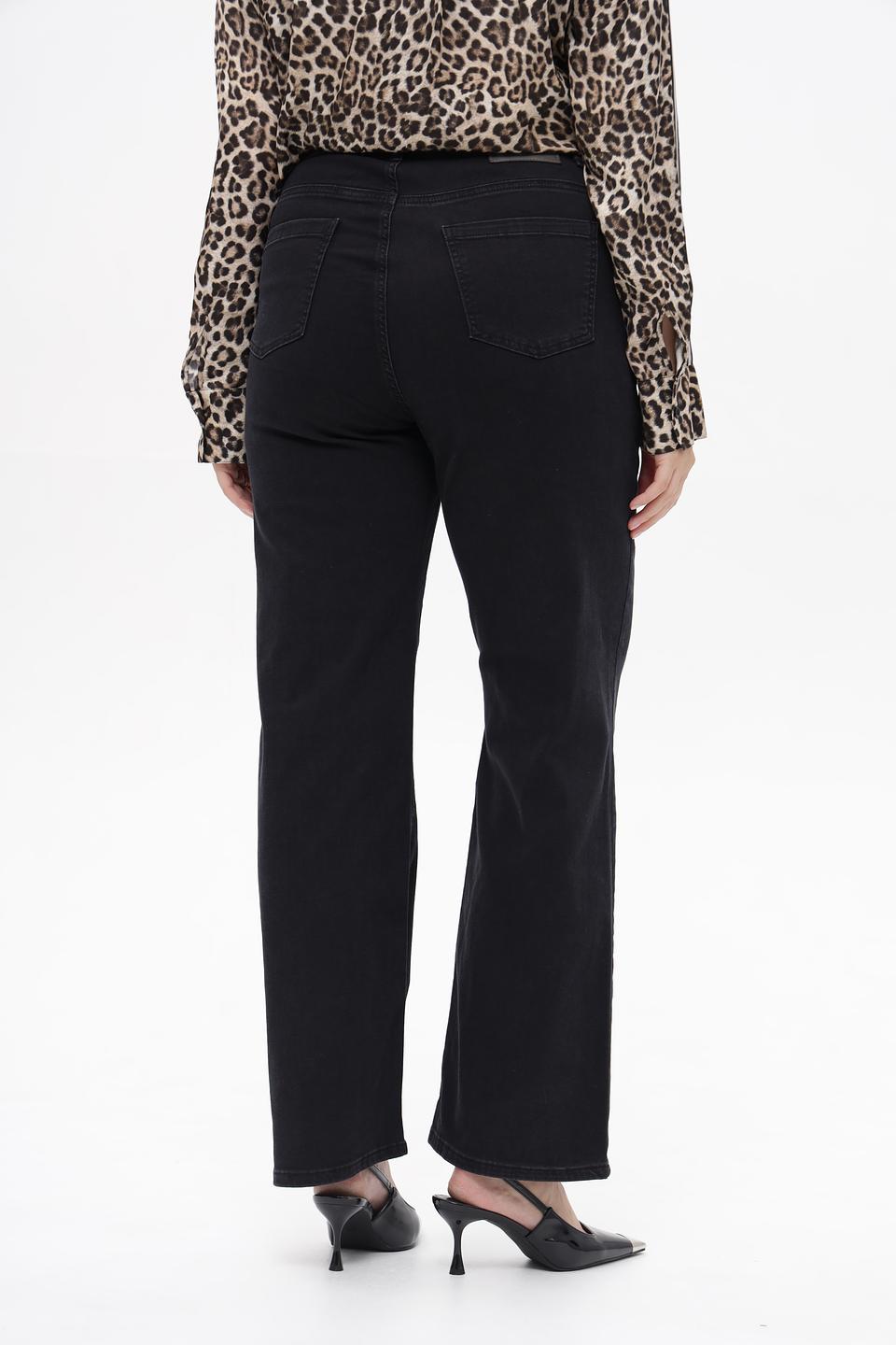 Джинсы Frapp клеш черные