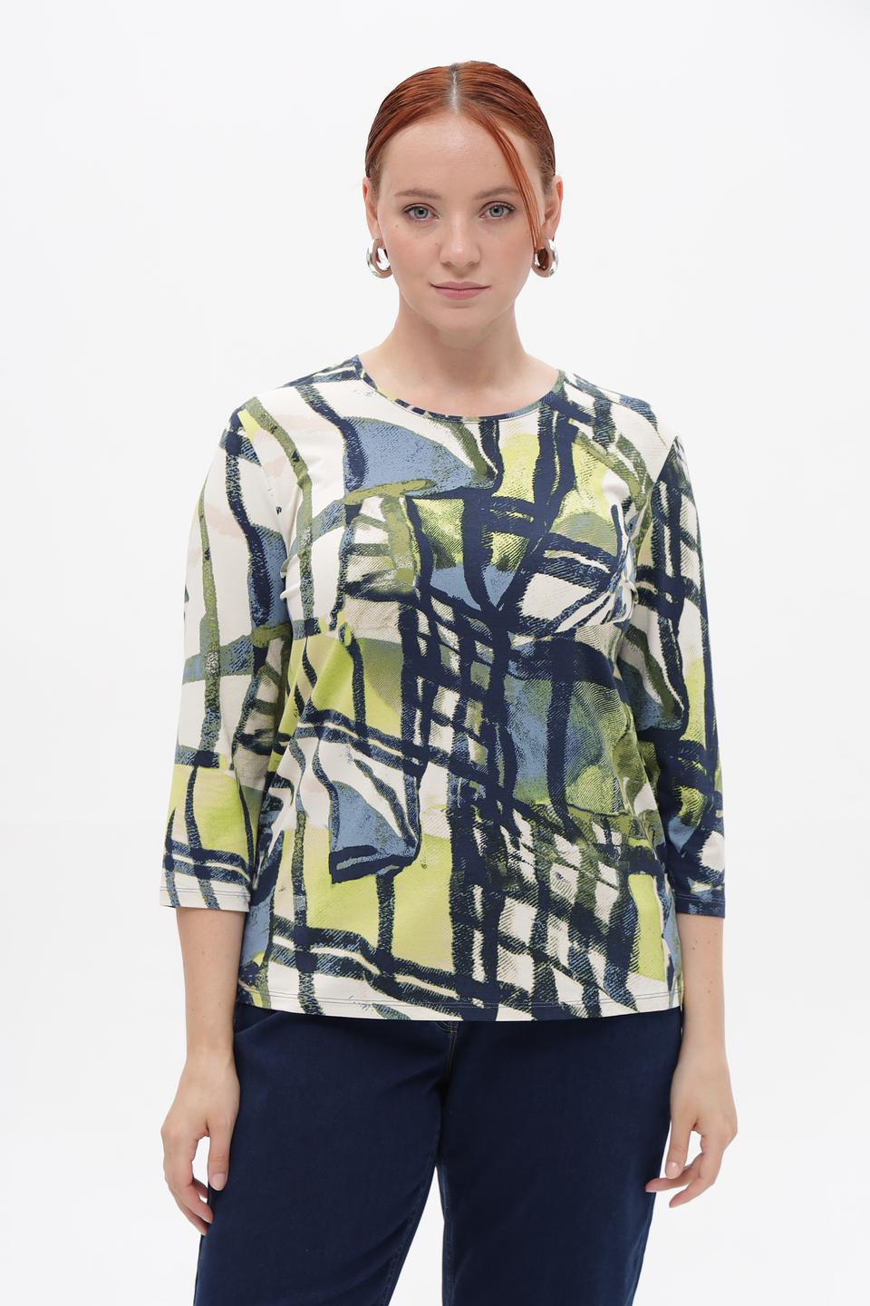 Футболка Barbara Lebek с принтом