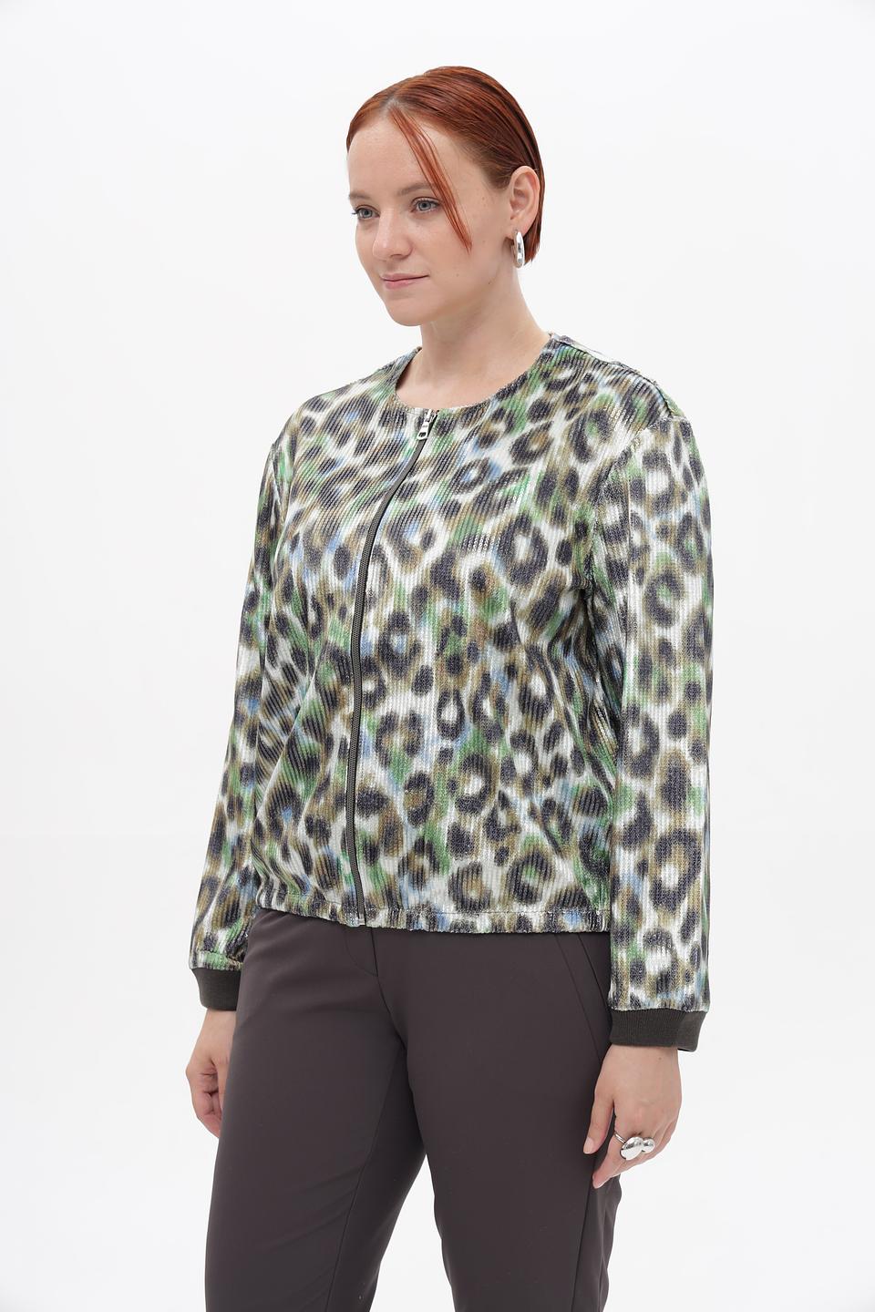 Жакет Rabe collection с леопардовым принтом