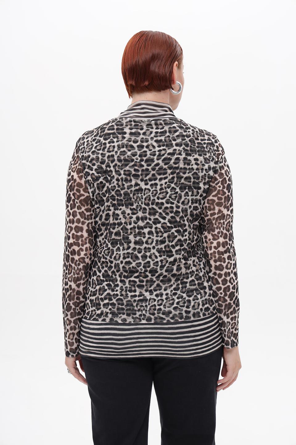 Блузка Marc Aurel с леопардовым принтом