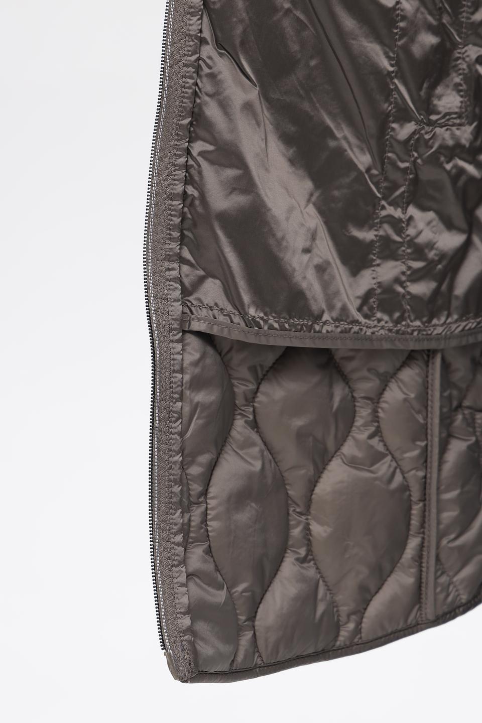 Пальто стеганое Betty Barclay серое