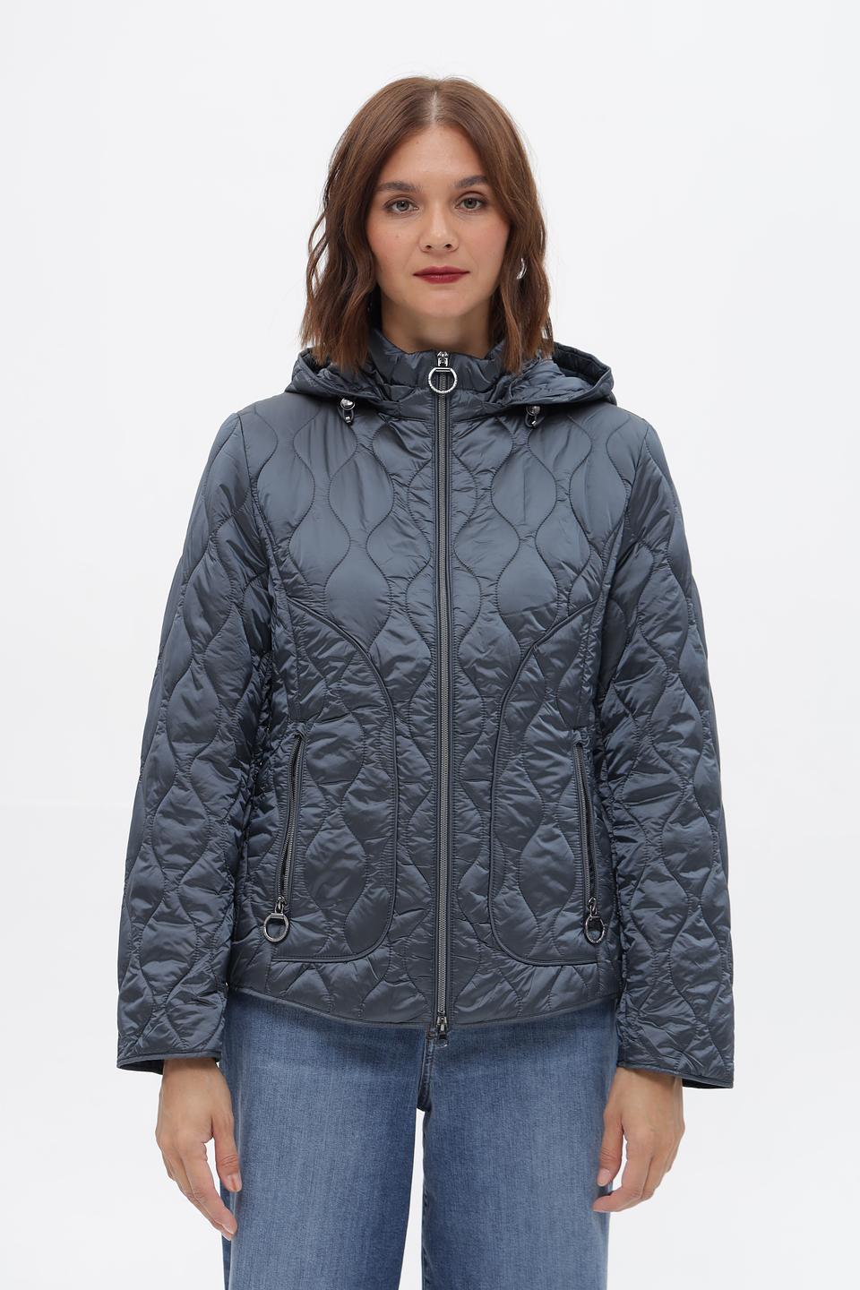 Куртка Betty Barclay стеганая серая