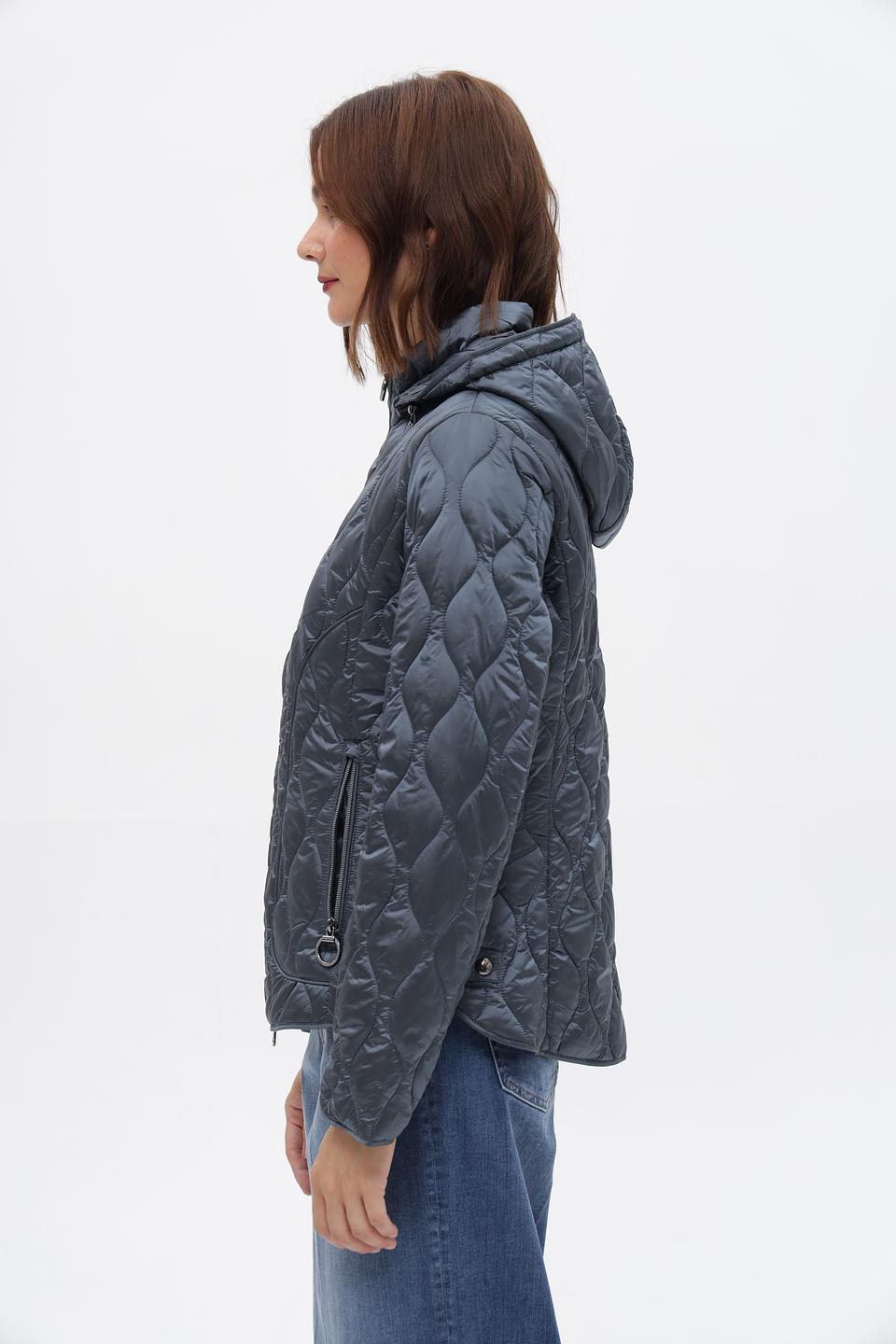 Куртка Betty Barclay стеганая серая
