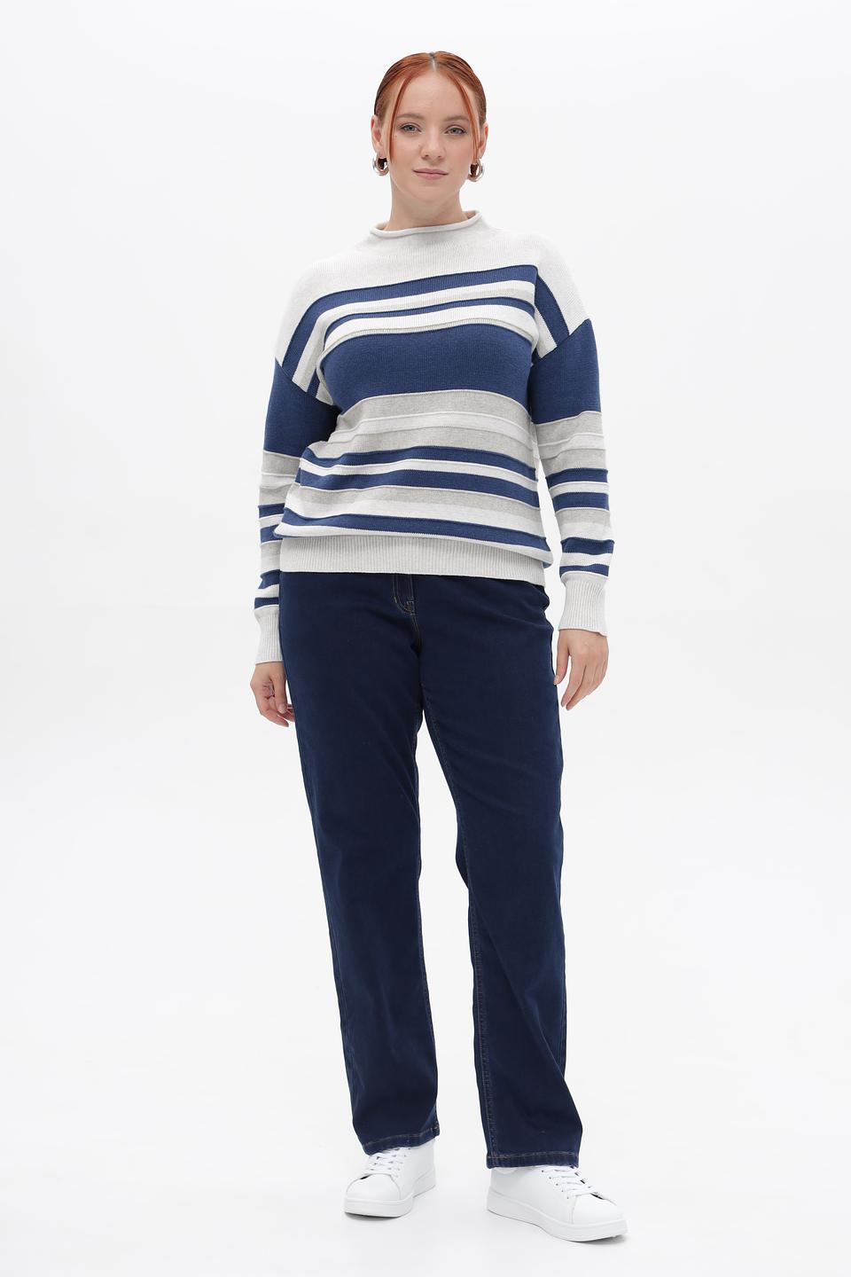 Джинсы Ppep прямые темно-синие