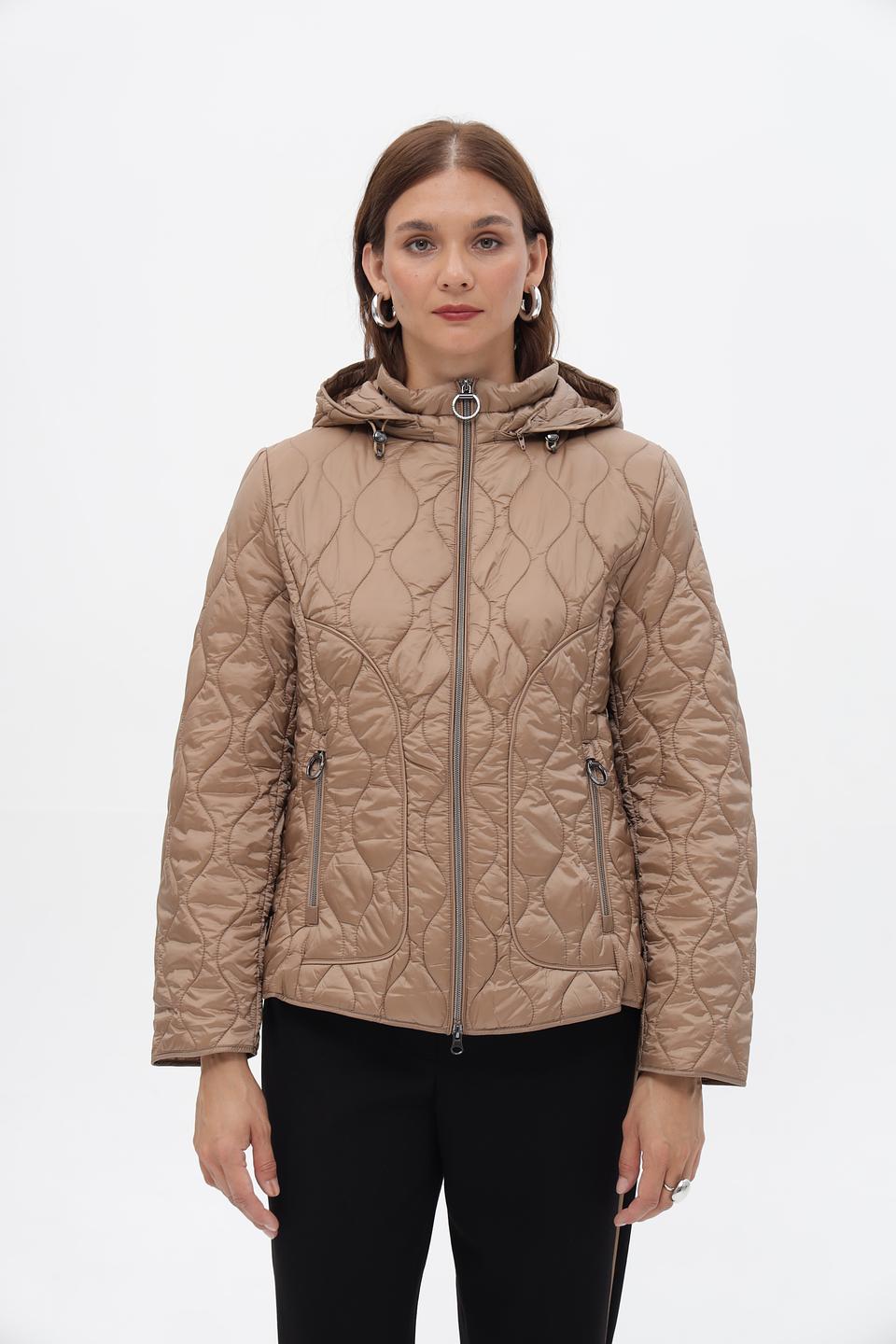Куртка Betty Barclay стеганая бежевая